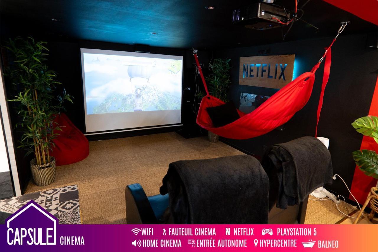 Capsule Cinema - Balneo Home Cinema Playstation 5 Валансьен Экстерьер фото